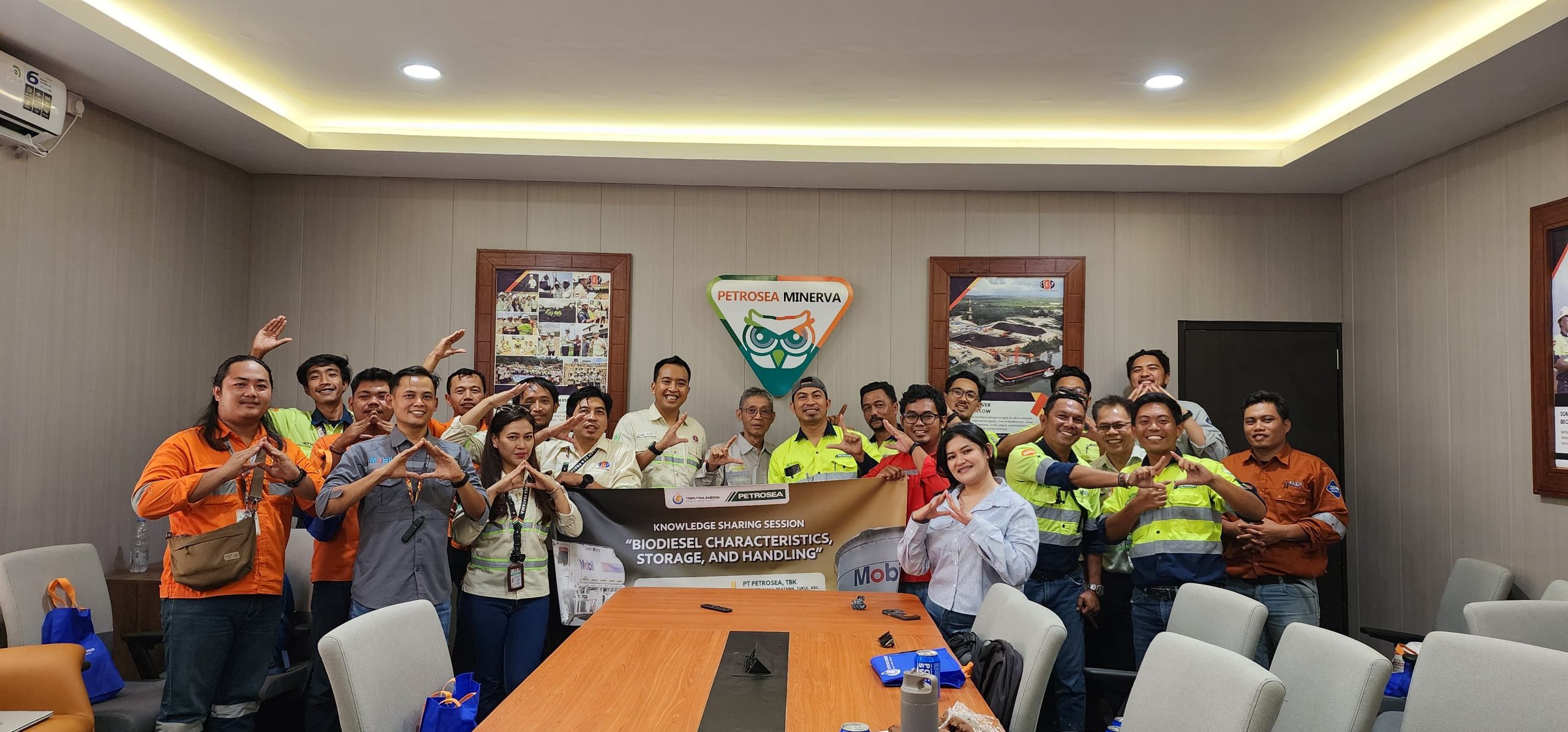 Optimalkan Bahan Bakar: Acara Knowledge Sharing TEM dengan PT. Petrosea tentang Penanganan dan Penyimpanan Biodiesel